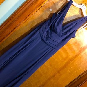 Brand new David’s Bridal bridesmaid dress size 10 Marine Blue